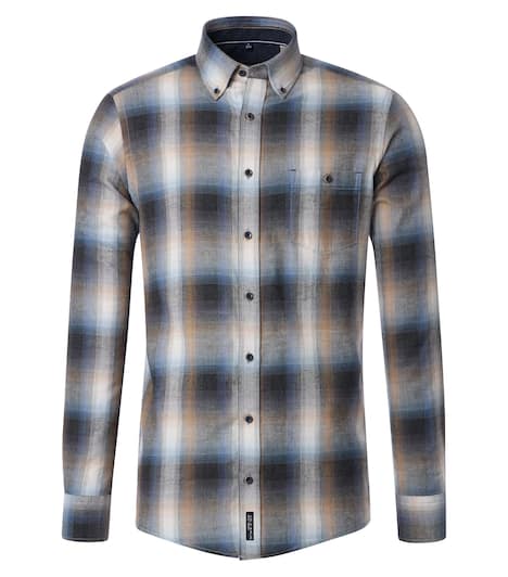 Hemdjacke kariert Casual Fit