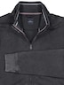 Herren Sweatjacke Stehbund , Anthrazit
