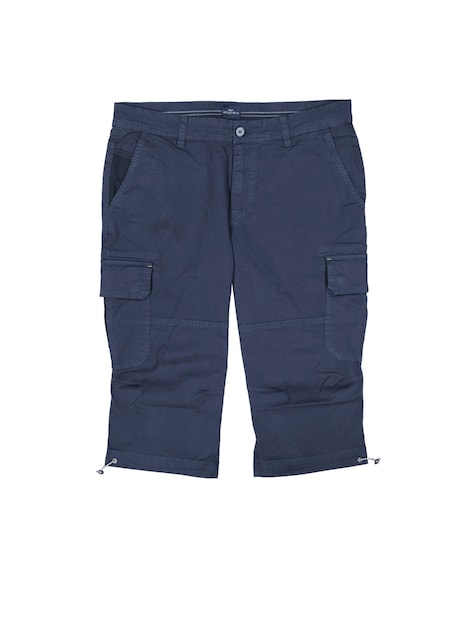 Herren Capri Cargo Shorts aus Baumwolle , Saphirblau