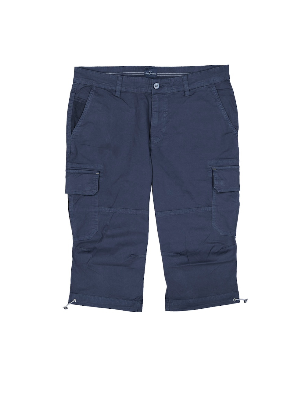 Herren Capri Cargo Shorts aus Baumwolle , Saphirblau