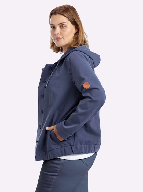 Blouson Langarm Mit Kapuze