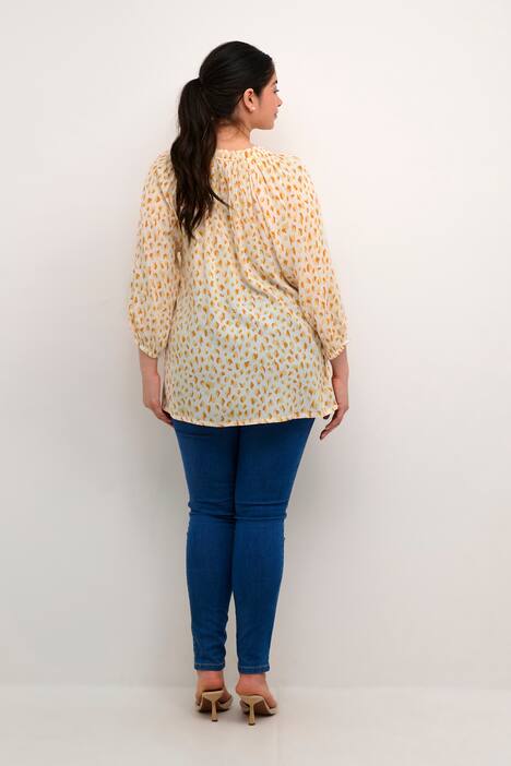 Langarm-Bluse Regular fit