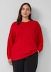 Pullover in Rippstruktur mit Fledermausärmeln