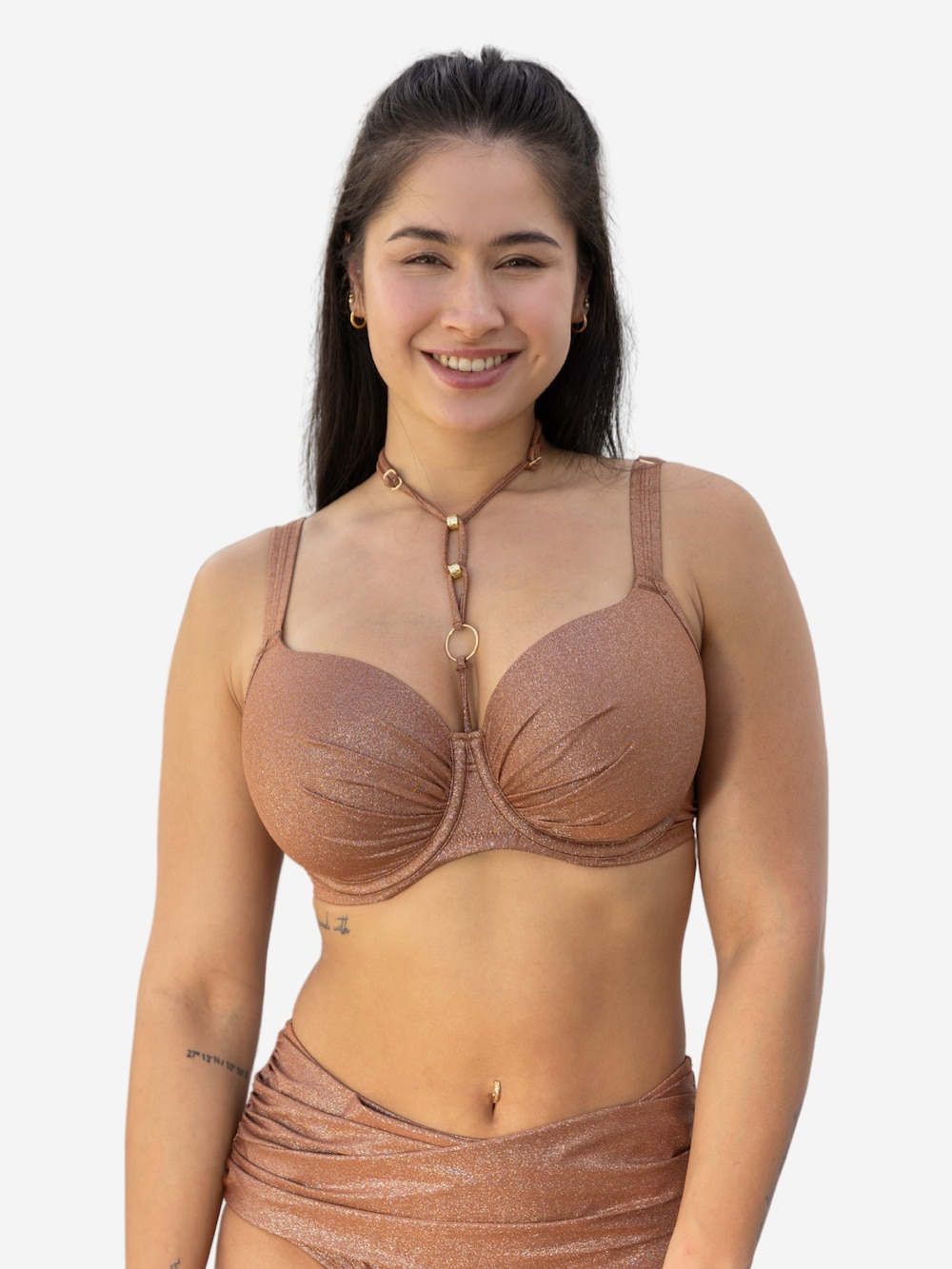 Schalen-Bikini-Top VALENCIA GLAM Demi-Bikini