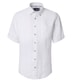 Leinenhemd Kurzarm uni Casual Fit
