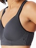 Schiesser Damen Sport-BH Softcup - anthrazit