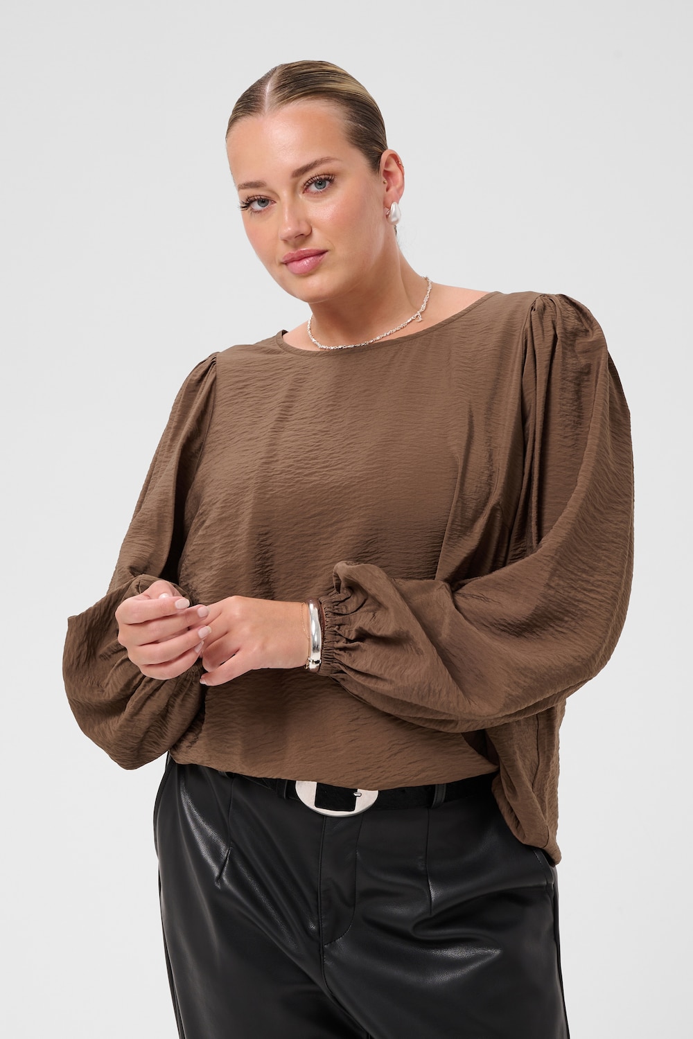 Bluse langarm Regular fit