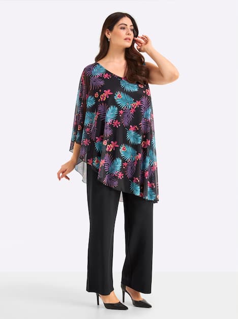 Jumpsuit Ärmellos Ohne Kragen