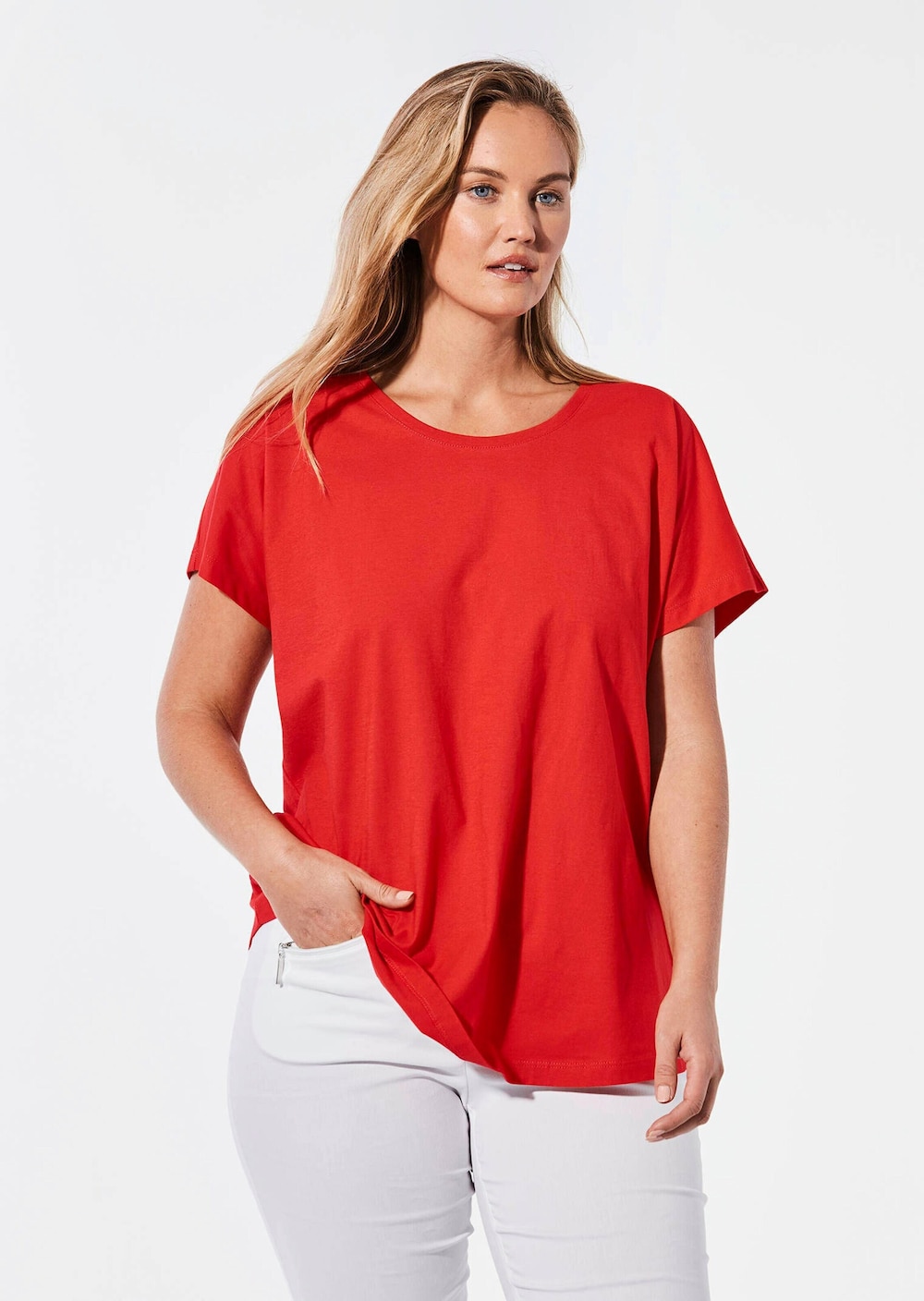 Shirt mit Rundhalsausschnitt