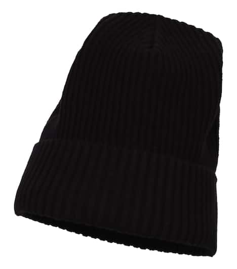 Set aus Mütze und Schal uni