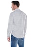 Herren Hemd langarm , Reinweiss