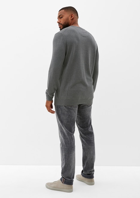 Pullover aus Feinstrick