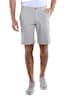 Herren Chino-Bermuda regular , Silbergrau