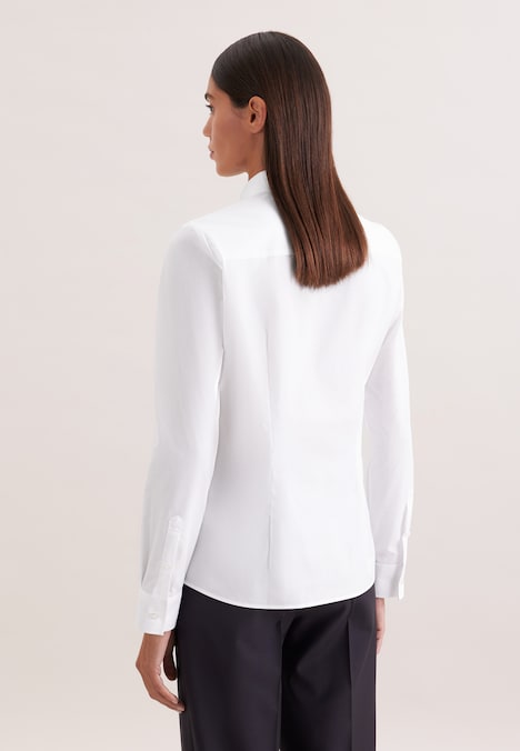 Damen Klassische Bluse - Uni