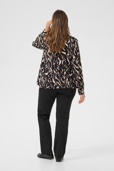 Langarm-Bluse Regular fit