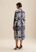 Damen Kleid - Tuchprint