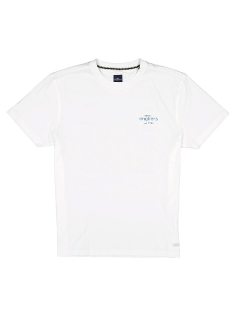 Herren Jubiläums T-Shirt , Reinweiss