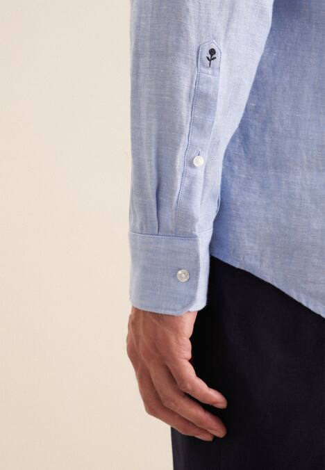 Herren Business Hemd - Uni