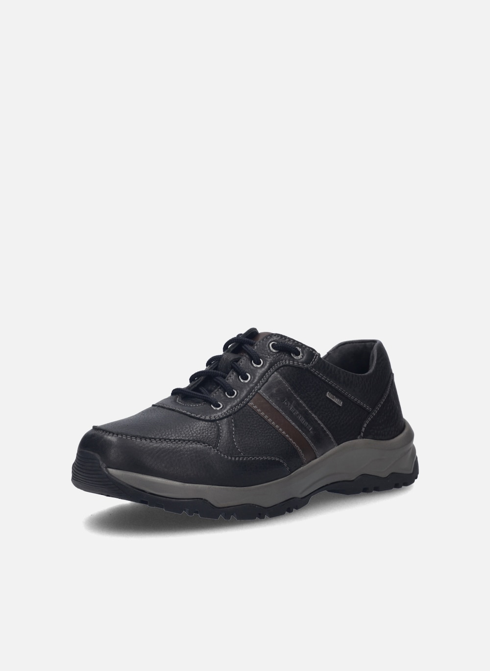 Herren Halbschuh Leroy 56, schwarz-kombi