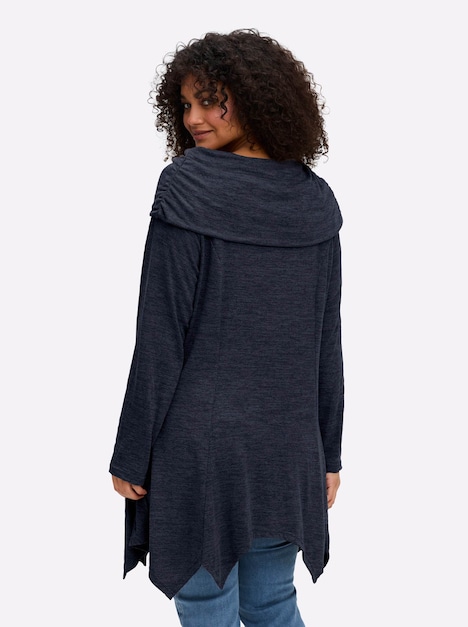 Sweatshirt Langarm Rollkragen