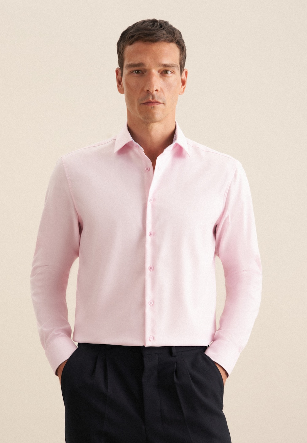 Herren Business Hemd - Uni