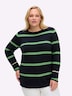 Pullover Langarm Jersey Sonstiges Muster Ohne Kragen