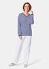 Basicpullover mit V-Ausschnitt