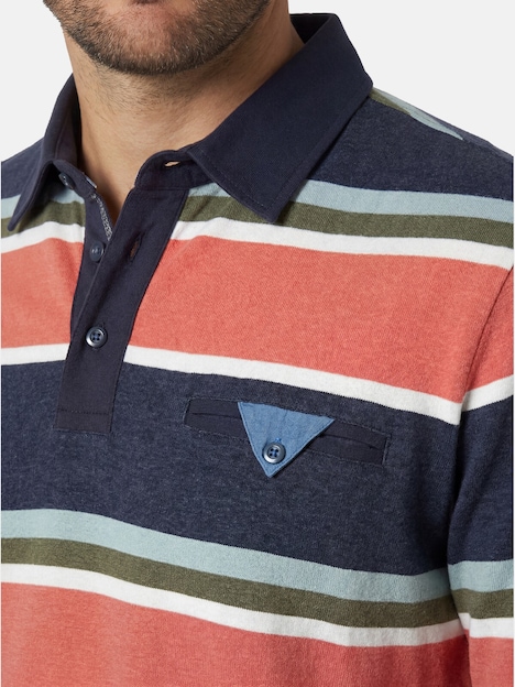 Langarm-Poloshirt OMIRI