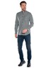 Herren Hemd langarm , Gruen