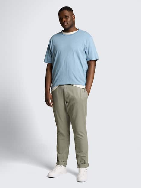 Basic T-Shirt aus Baumwolle