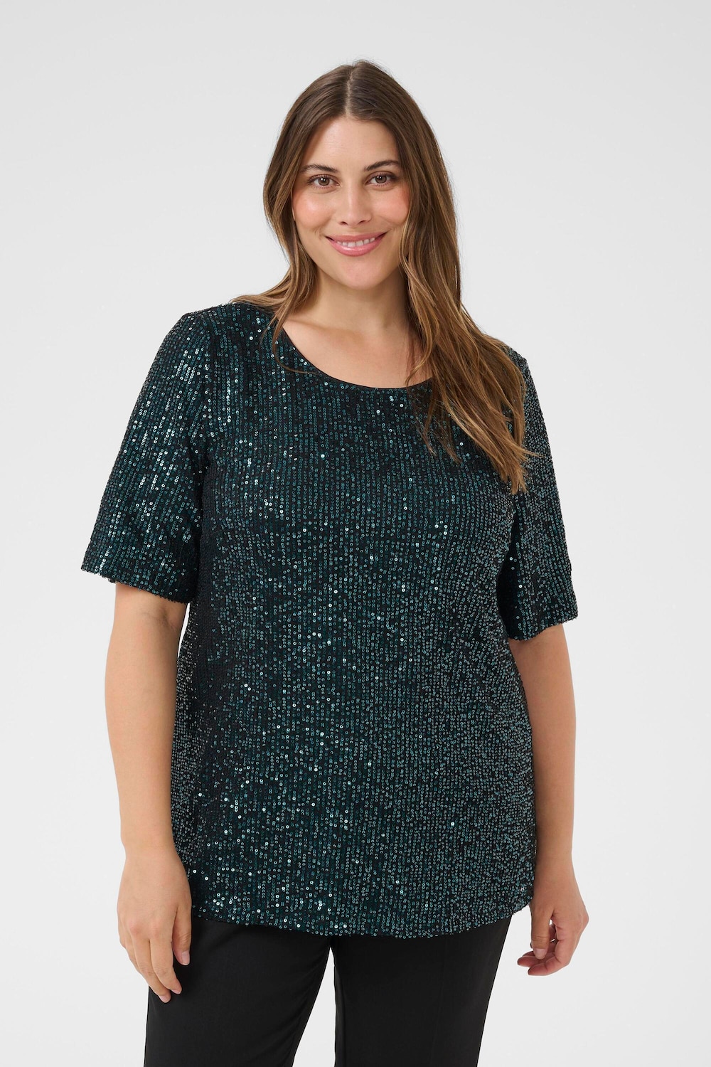 Kurzarm-Bluse Regular fit