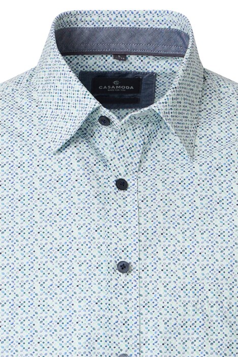 Freizeithemd Langarm Print Casual Fit