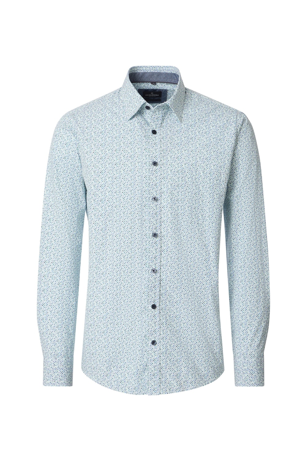 Freizeithemd Langarm Print Casual Fit