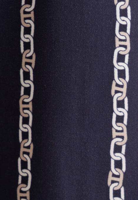 Damen Hemdbluse - Kettenprint