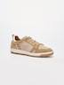 Herren Sneaker aus Leder , Sand