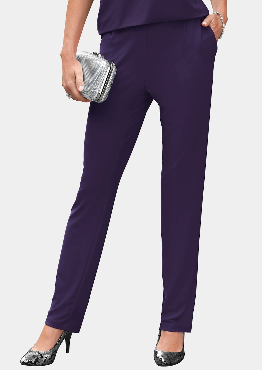 GOLDNER Jersey broek Jersey broek met zakken