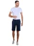 Herren Chino-Bermuda regular , Saphirblau