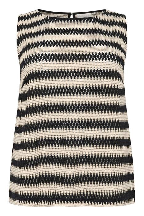 Ärmellose Bluse Regular fit