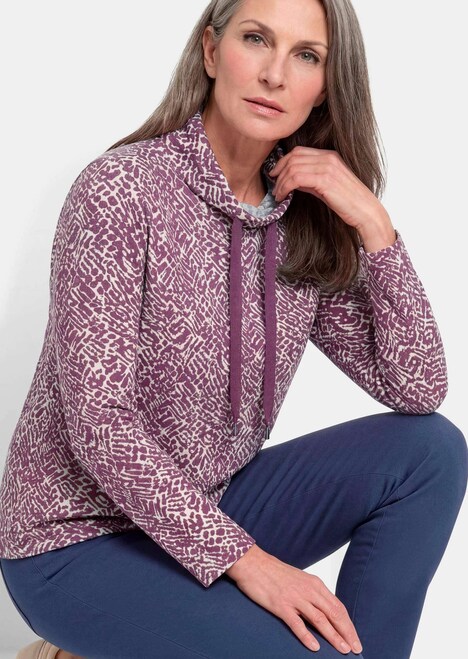 Sweater mit grafischem Druck