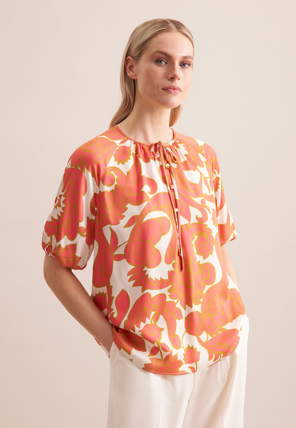 Damen Shirtbluse - Paisley