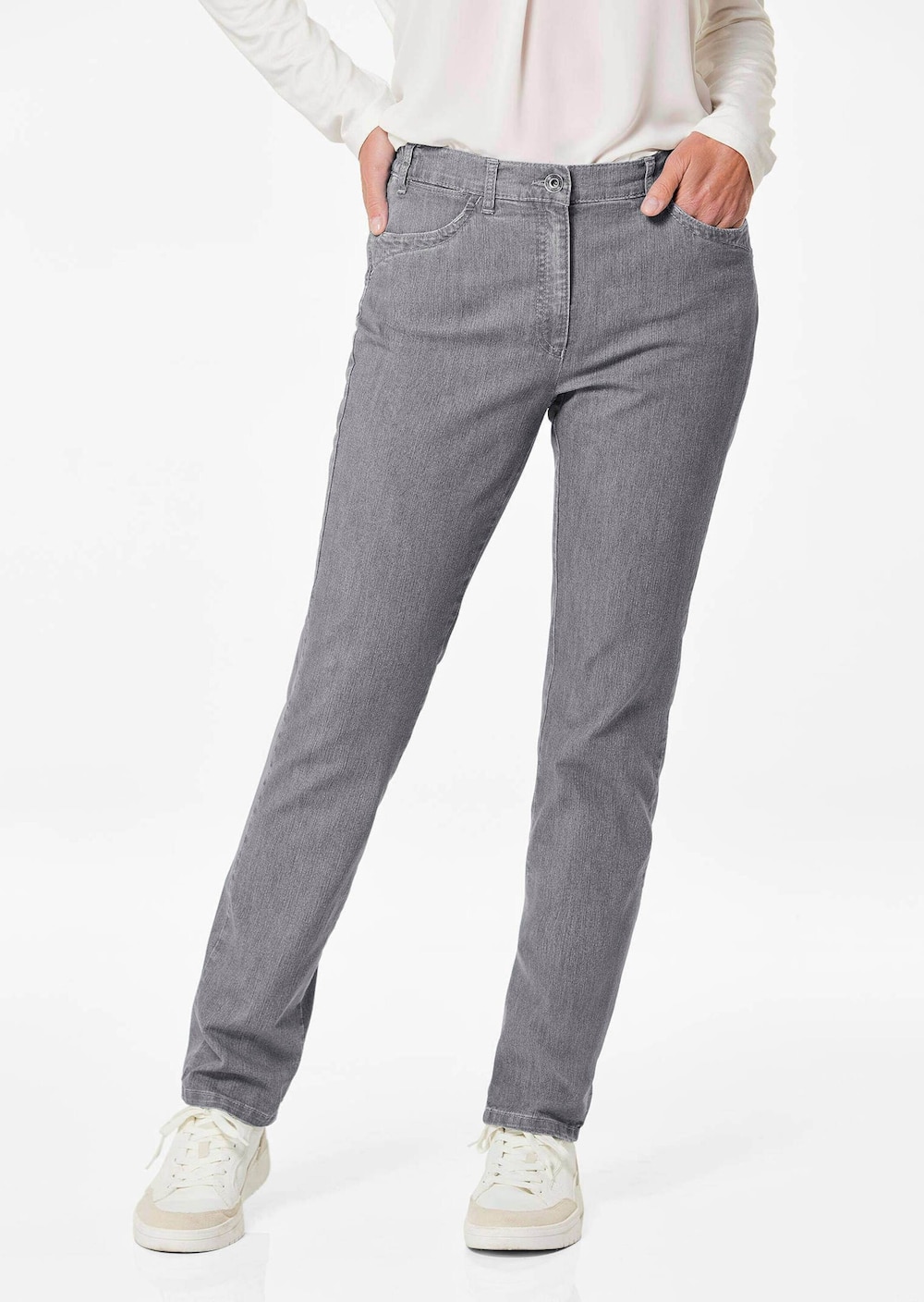 Edel geschmückte Jeanshose ANNA