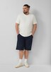 Detroit: Strukturierte Bermuda im Relaxed Fit