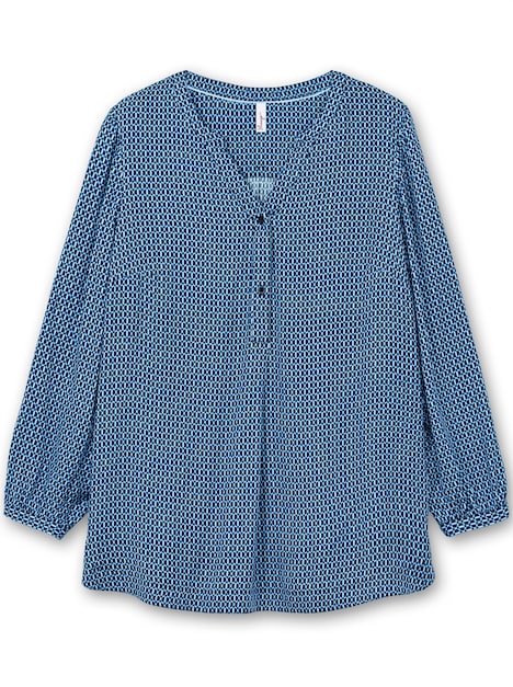 Tunika Langarm Sonstiges Muster