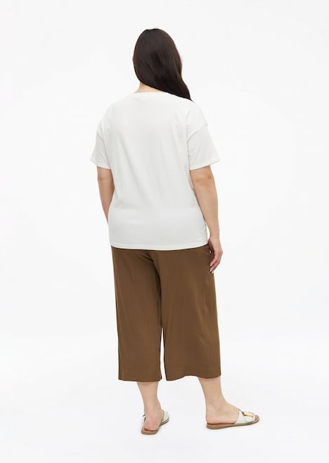 T-Shirt mit Frontprint
