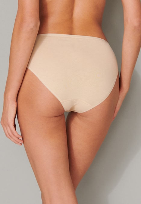 Schiesser Damen Slip 2-Pack 95/5 - 95/5 sand