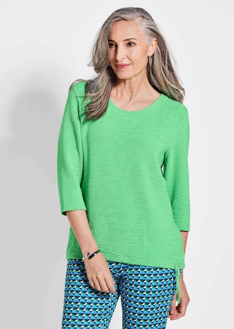 Shirtpullover Gerades, bequemes Halbarm T-Shirt
