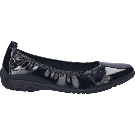 Damen Ballerina Fenja 01, black-black