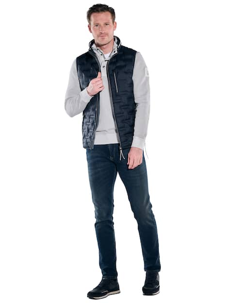 engbers Herren Weste , Saphirblau