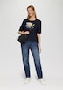 T-Shirt mit Rundhalsausschnitt und Front-Print