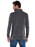engbers Herren Sweatshirt mit Schalkragen , Dunkelgrau